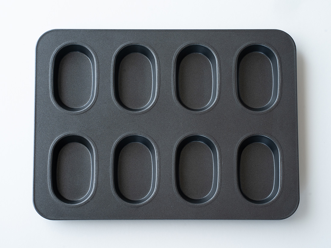 cotta オーバルフィナンシェ型 (8個取) | フィナンシェ型 | お菓子