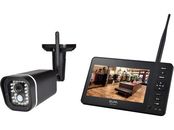 朝日電器 7型 ワイヤレスカメラ&モニターセット CMS-H7210が48,500円