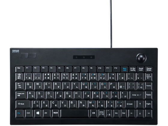 サンワサプライ トラックボールキーボード SKB-TR03BKが6,317円 通販