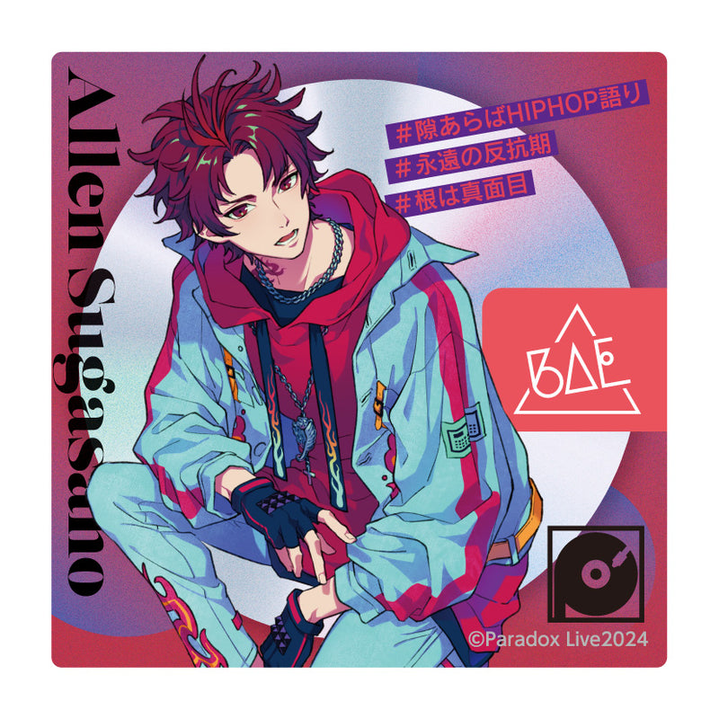Paradox Live ホログラムステッカー / 朱雀野 アレン| アニメ グッズ
