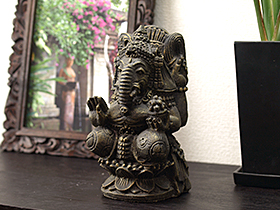 ガネーシャ(アンティークゴールド)の置物 通販｜《公式》アジアン
