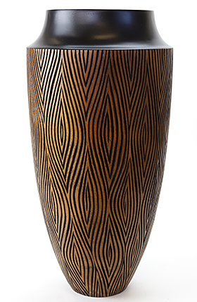 モダンアジアン 花瓶(チーク) 通販｜《公式》アジアン・バリ雑貨専門店