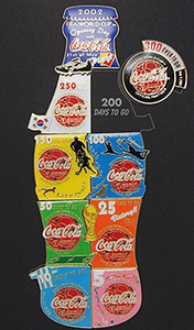 特別企画「コカ・コーラW杯ピンズ」