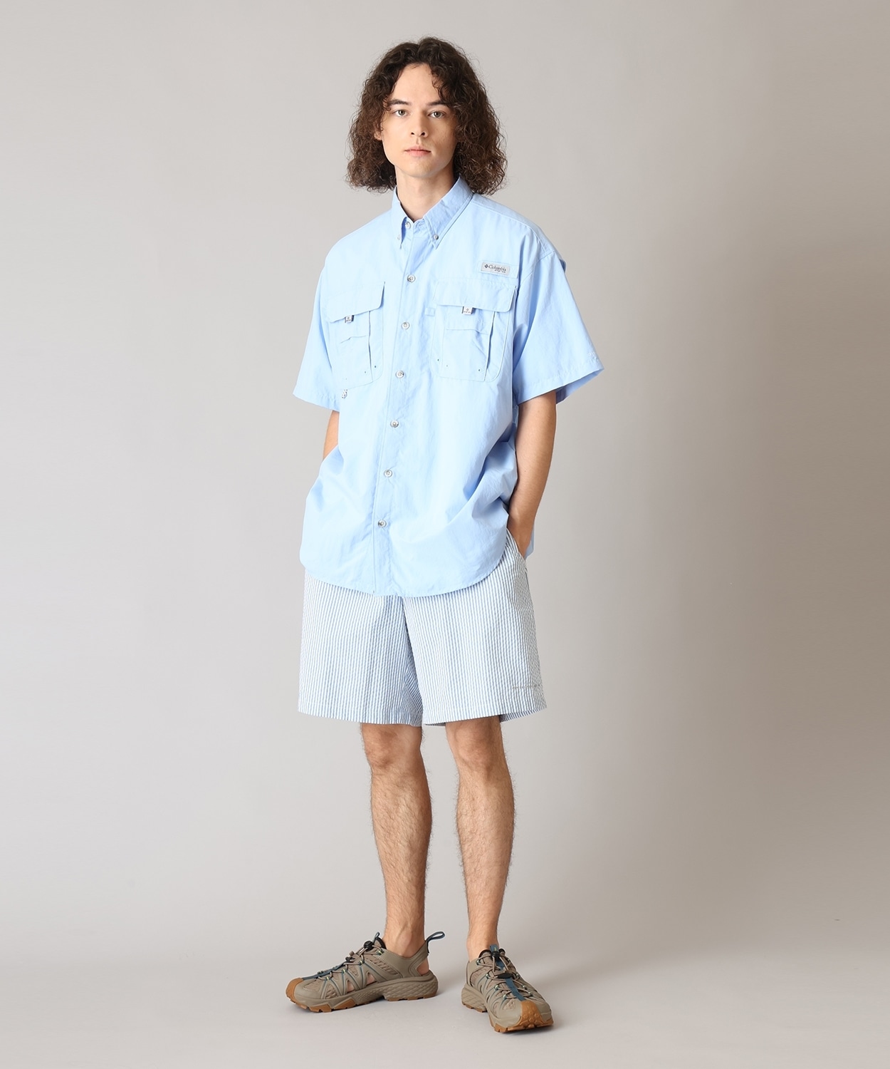 バハマ II ショートスリーブシャツ(XS Beet)│コロンビア(Columbia