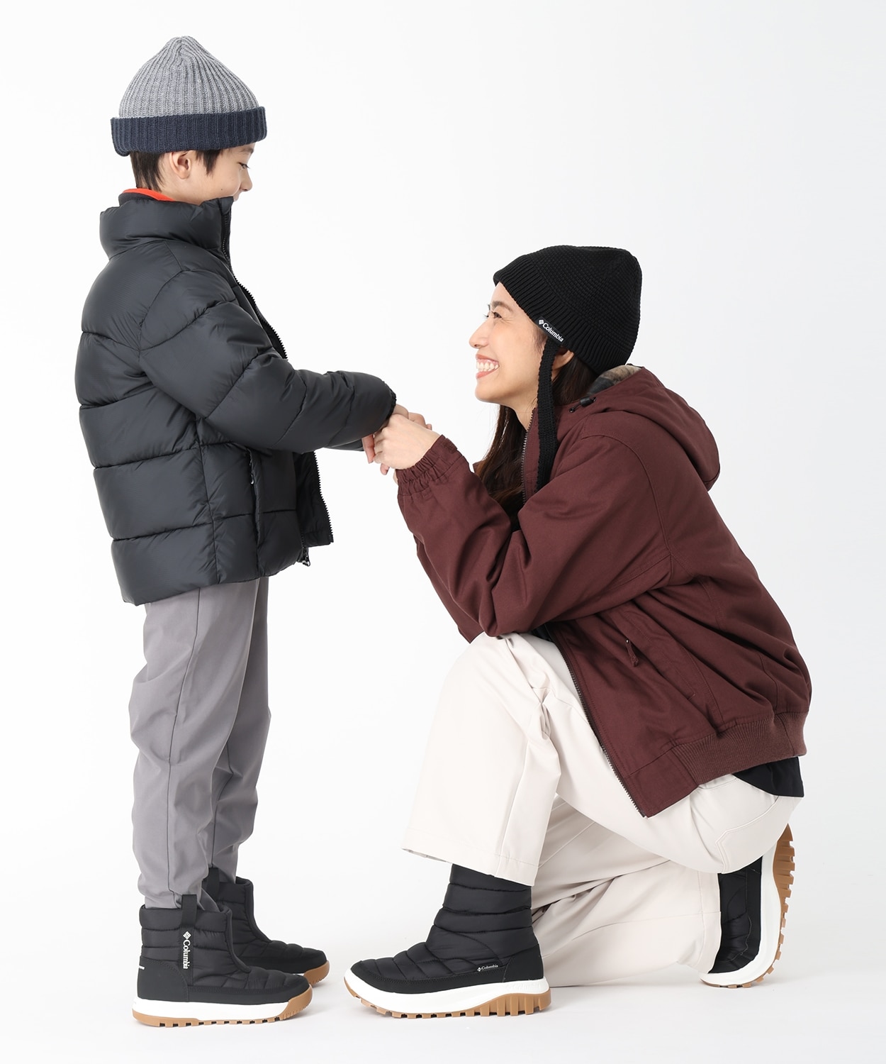 ユース スノートロット ミッド(19 Black Sea Salt)│コロンビア