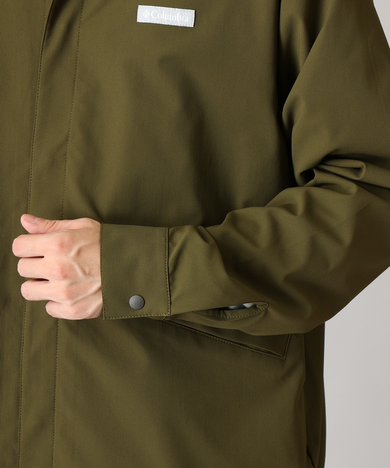 マイククリークロングスリーブシャツ(S New Olive)│コロンビア