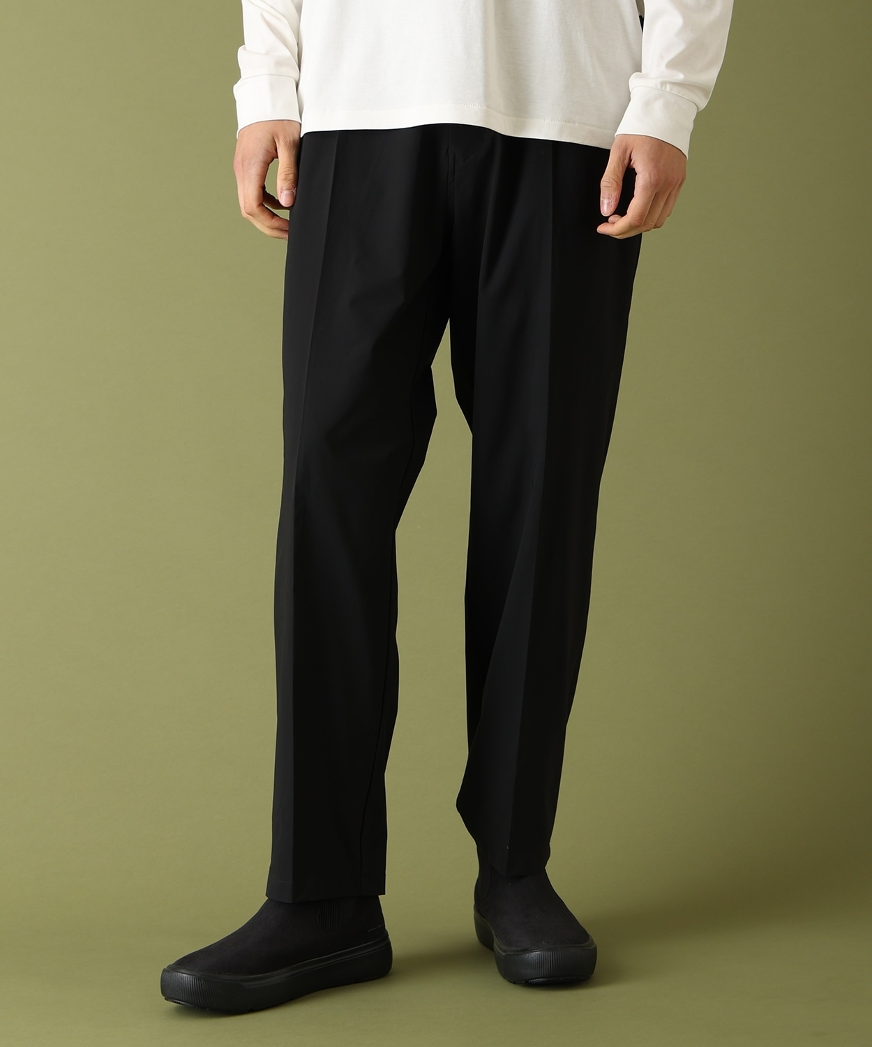 COLUMBIA BLACK LABEL】トラッパーヘイツワンタックパンツ(S Dark