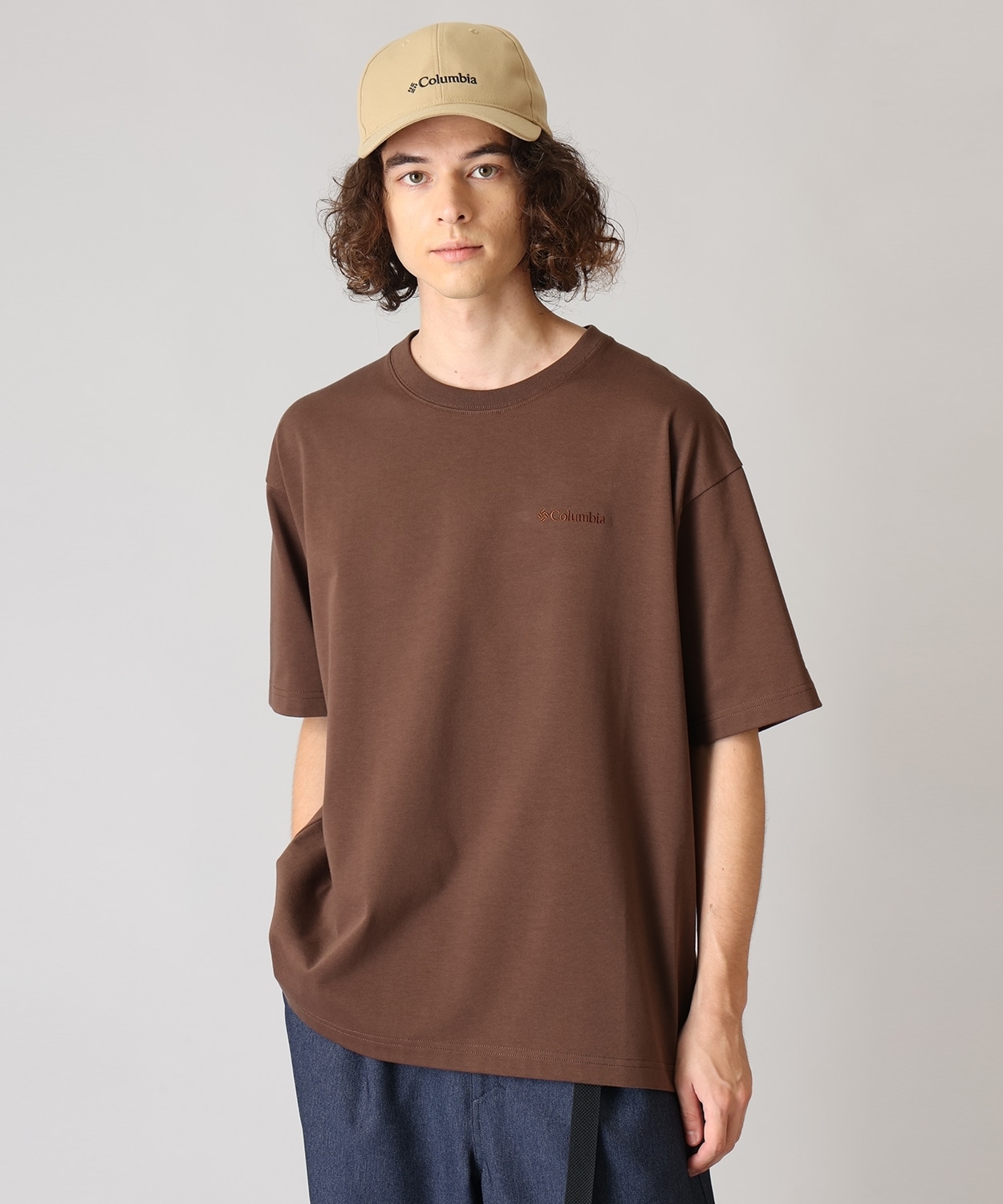 ロマビスタグラフィックショートスリーブTシャツ(XS Tobacco
