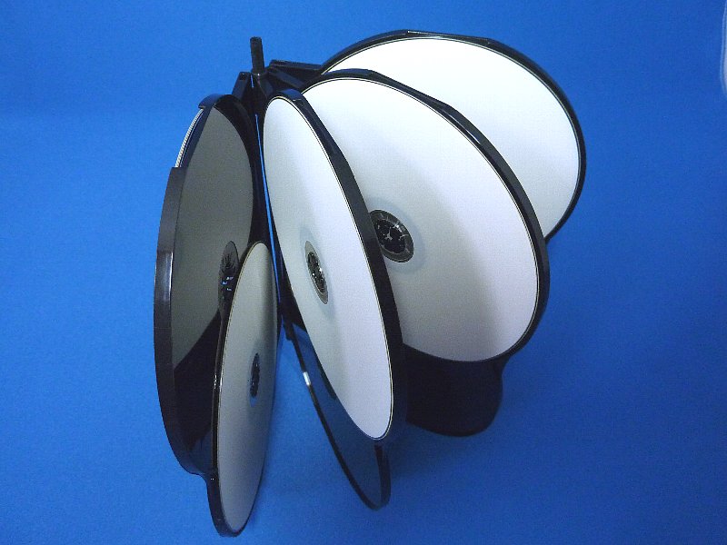 高品質/薄型】DVDトールケース 10枚用 ばら売りFN-DVDT10-BK／DVDケース