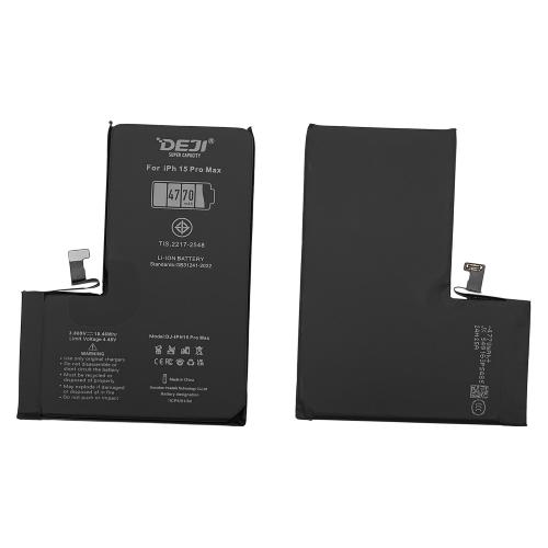 40887 - BATTERY FOR IPHONE 15 PRO MAX (DEJI) INCREASED 4770mAh