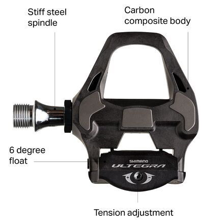 Shimano Ultegra PD-R8000 +4 SPD SL Pedals - Components