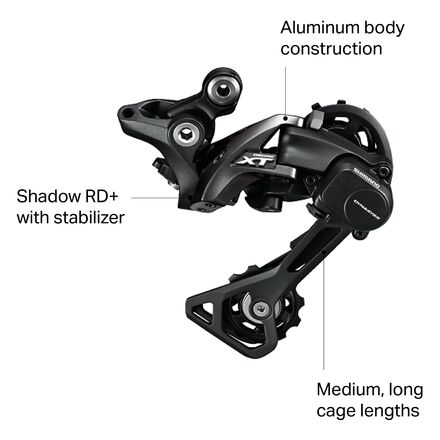 Shimano XT RD-M8000 Rear Derailleur - Components