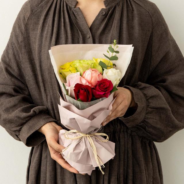 ホシファーム フリルブーケ カラフル 8本 [CONCENT]コンセント