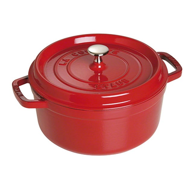 STAUB(ストウブ) ピコ・ココット ラウンド 24cm (チェリー) [CONCENT