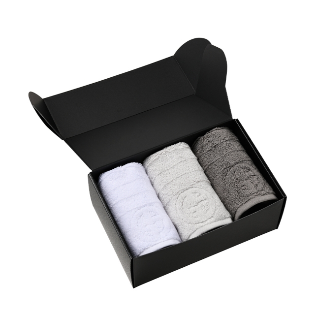 ARMANI/CASA(アルマーニ/カーザ) DOROTEA ハンドタオル3枚セット(WHITE