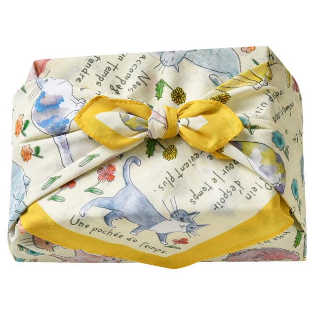 ネコづくし ギフトセット (タマのきもち)【風呂敷包み】 [CONCENT