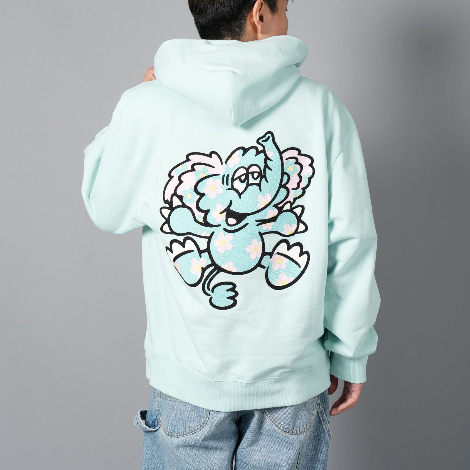 KENZO - 【限定】 VERDY COLLECTION EMBROIDERED CLASSIC HOODIE