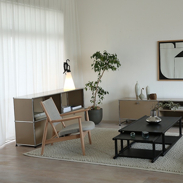 USMハラー徹底解説｜名作収納家具を支える「チューブ」と「ジョイント