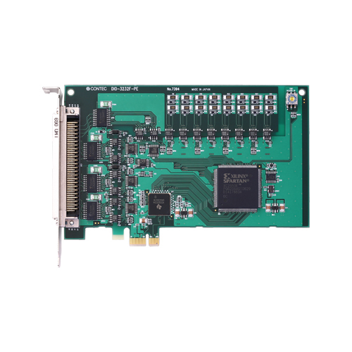 DIO-3232F-PE｜PCI Express対応 高速絶縁型デジタル入出力ボード｜PC