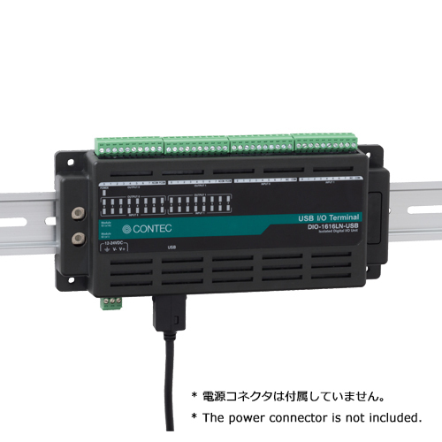 DIO-1616LN-USB｜USB I/Oユニット デジタル入出力 16ch/16ch (絶縁 12