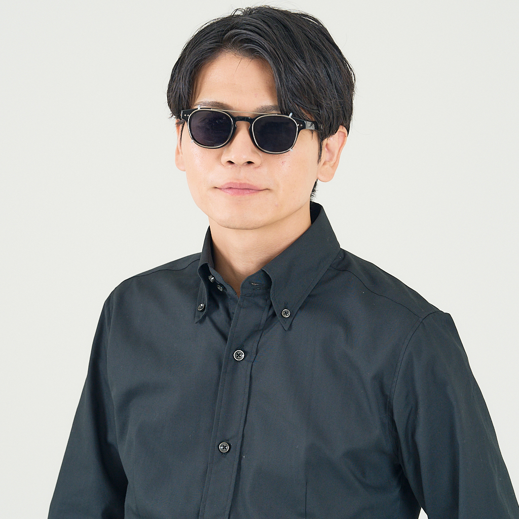 CPS-001-1 BK クリップオンサングラス（専用サングラスパーツ付き