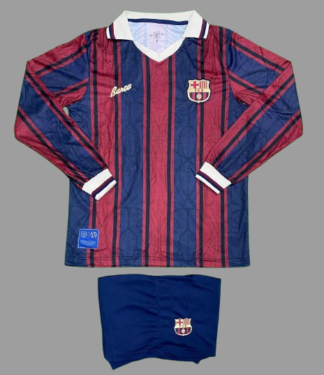 FC Barcelona 125th Anniversary Edition Full Sleeve Jersey Kit