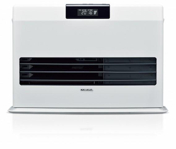 寒冷地向けFF温風式石油暖房機WGシリーズが 最小火力時に業界No