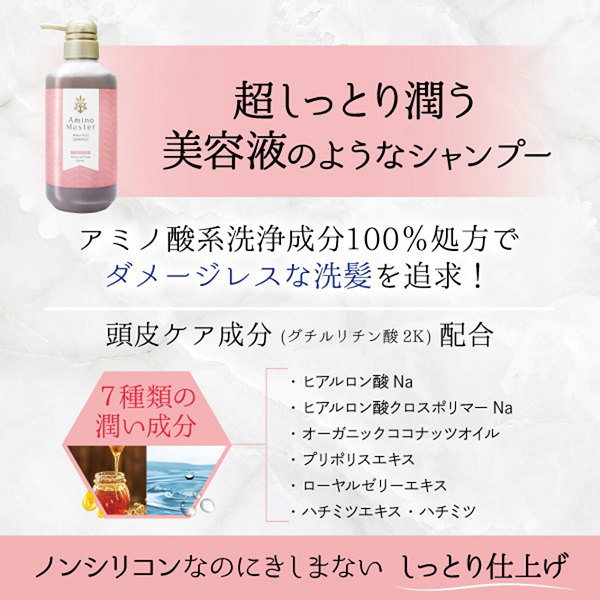 モイストリッチシャンプーボトル / アミノマスター(シャンプー