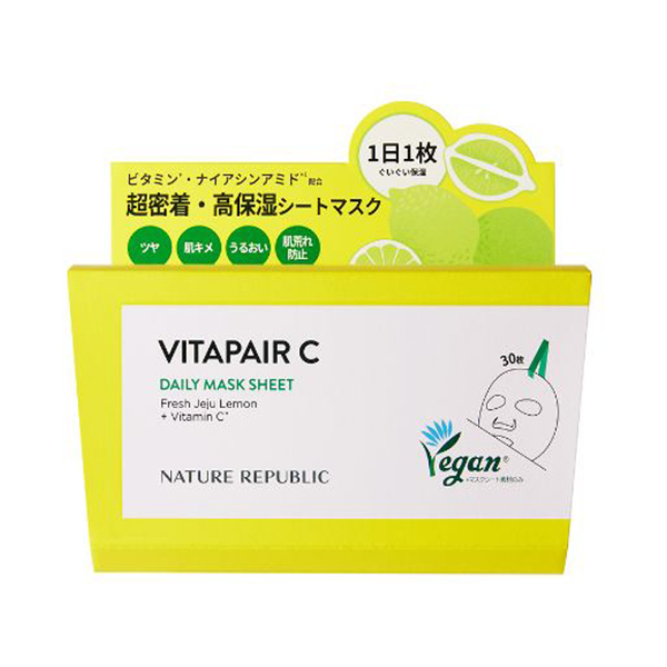 ビタペアCデイリーシートマスク / ネイチャーリパブリック(フェイス用