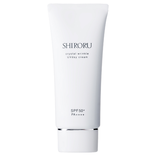 クリスタルリンクルUVデイクリーム / SHIRORU(日焼け止めクリーム