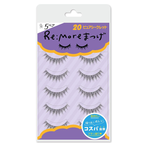 Re:Moreまつげ / ビー・エヌ(つけまつげ, メイクアップ)の通販