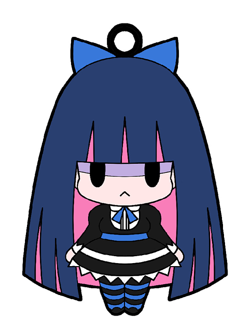 パンティ＆ストッキングwithガーターベルト ラバーストラップ