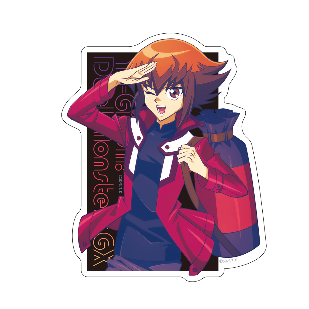 描き下ろし 遊城十代 屋外対応ステッカー 未来へ向かってVer. [遊☆戯