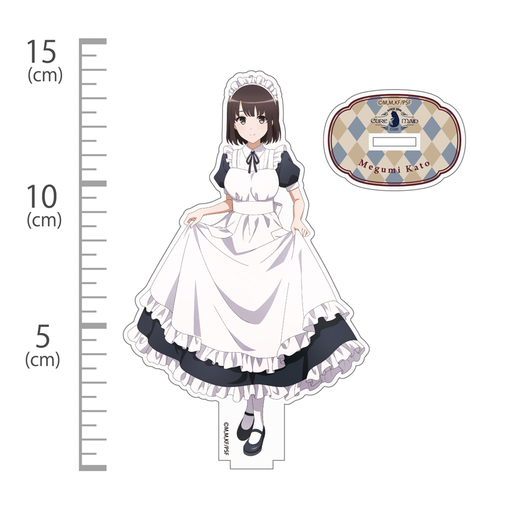 ☆限定☆加藤恵 アクリルスタンド キュアメイドカフェVer. [冴えない