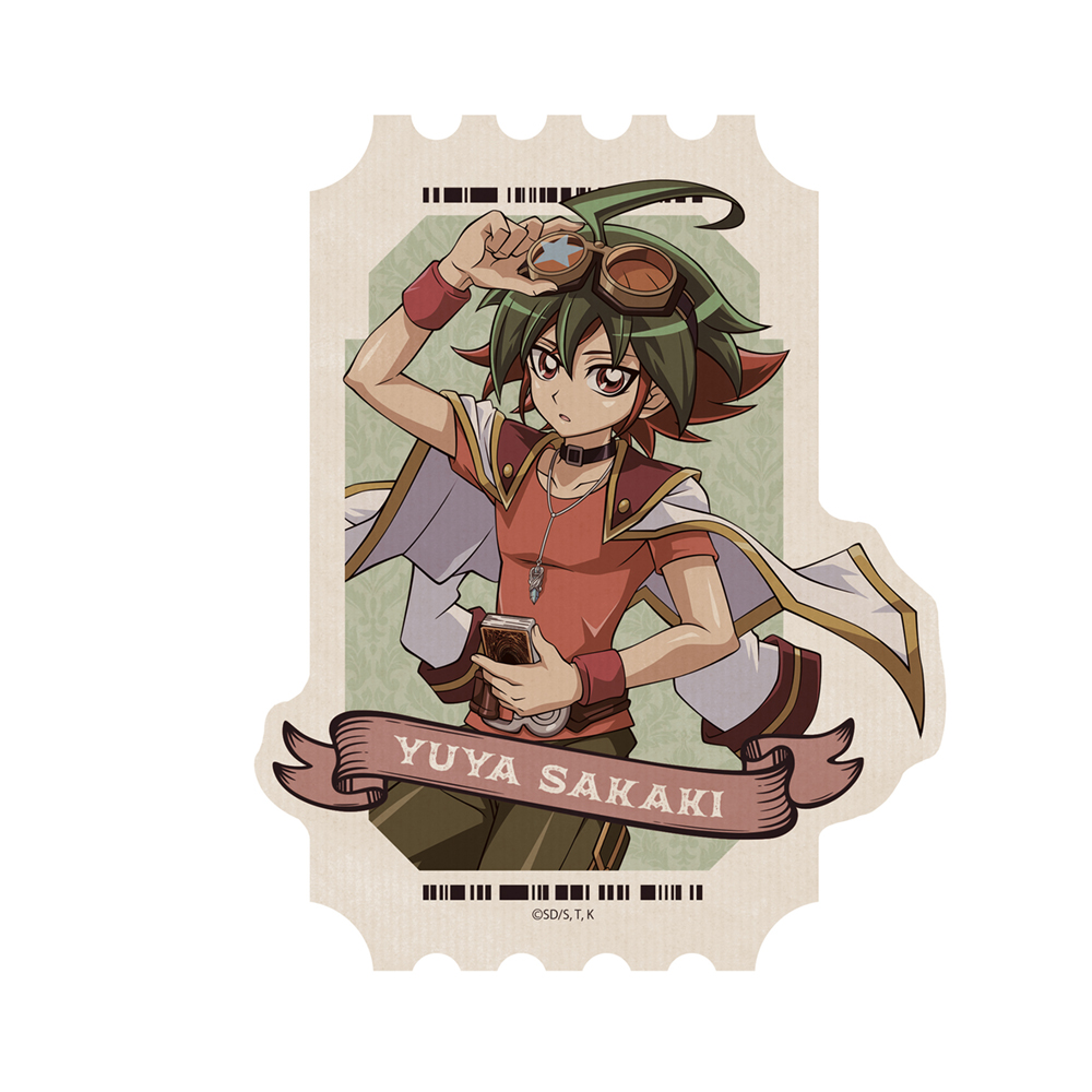 描き下ろし 榊遊矢 屋外対応ステッカー オフモードの決闘者Ver. [遊