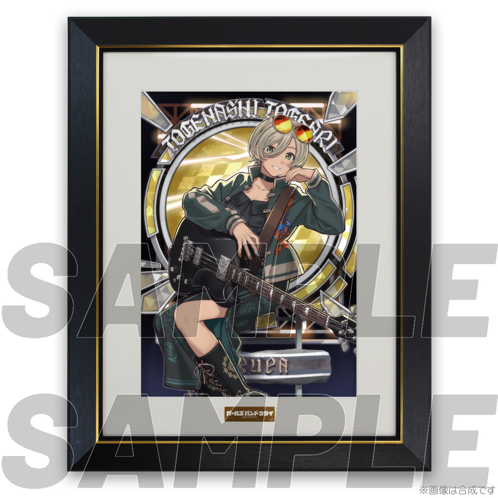 ☆限定☆描き下ろし 井芹仁菜 A4キャラファイングラフ 爆ぜて咲くVer