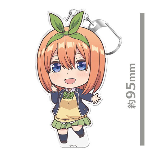 五等分の花嫁 ぷにこれ！キーホルダー（スタンド付）中野四葉 ver.2