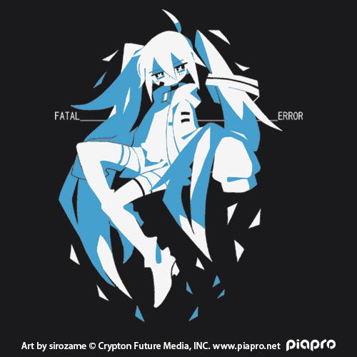 初音ミク Tシャツ sirozame Ver. [初音ミク] | キャラクター公式グッズ