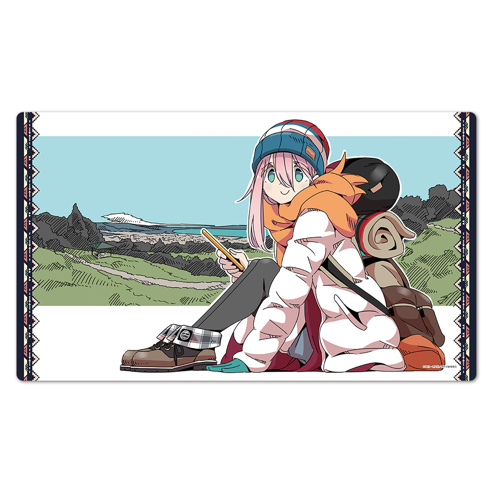 ゆるキャン△ キャラクターラバーマットA［各務原なでしこ］ [『ゆる