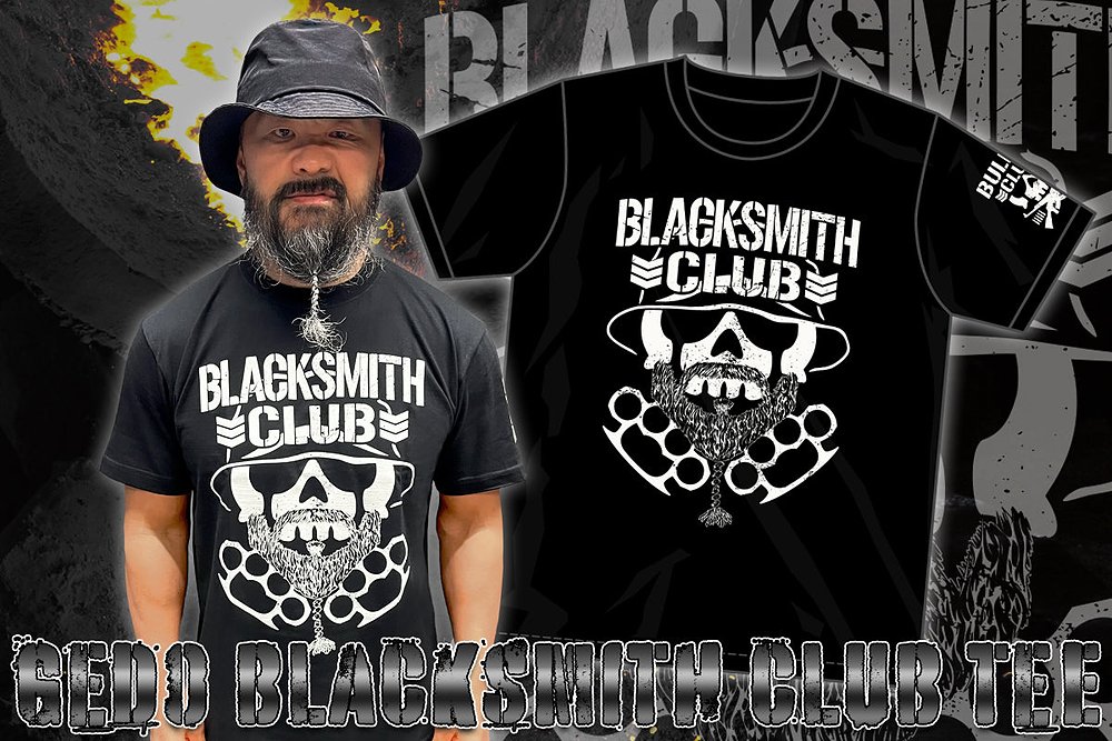 外道「BLACKSMITH CLUB」Tシャツ [新日本プロレスリング] | 公式