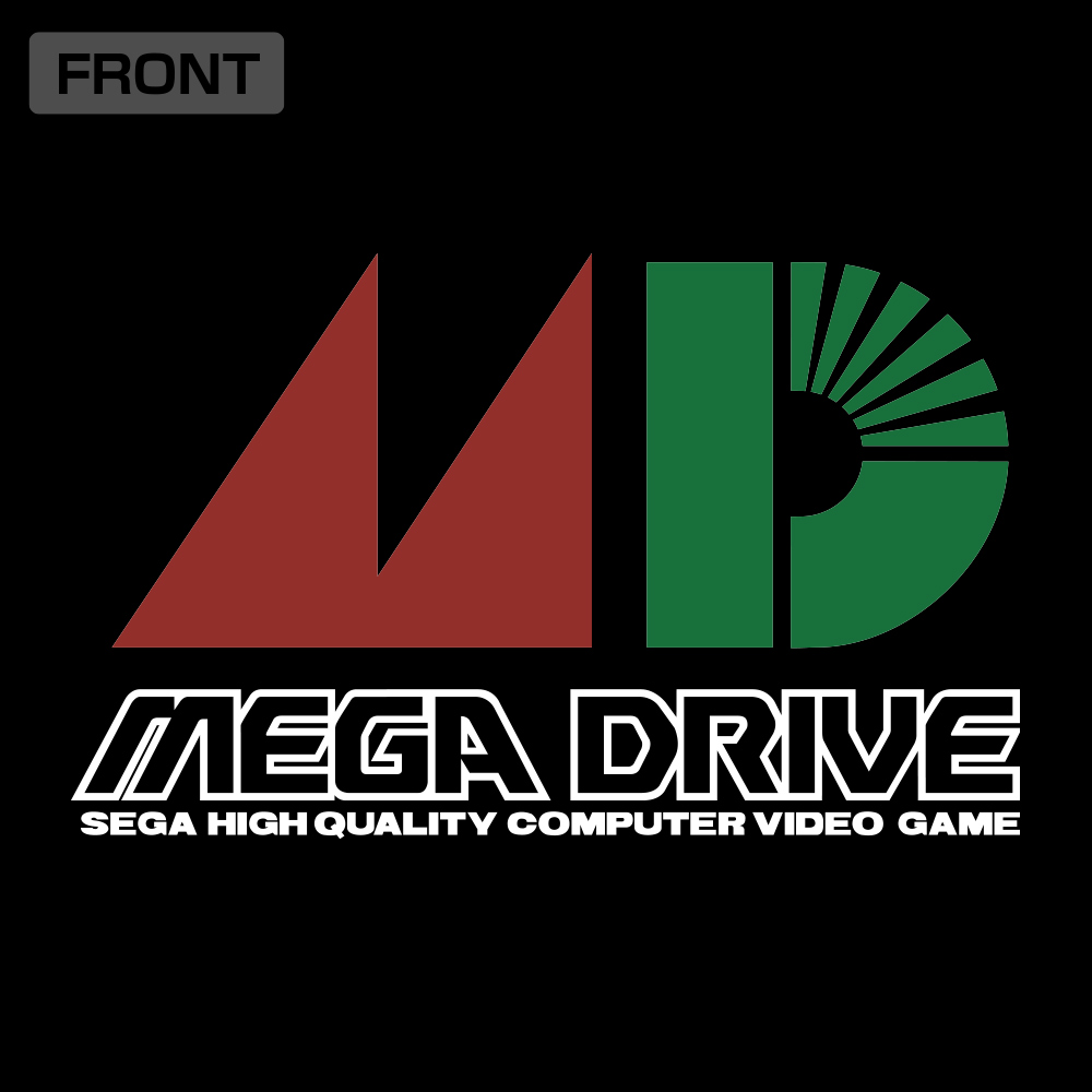 メガドライブ ロゴ Tシャツ [メガドライブ] | 公式キャラクターグッズ