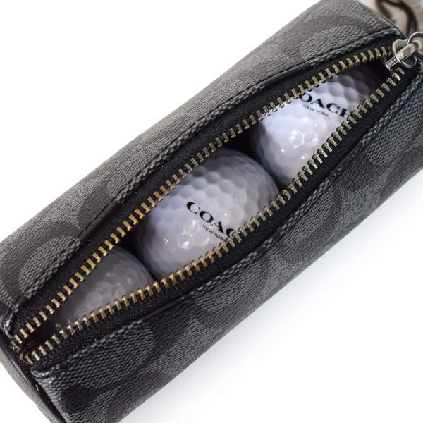 COACH】コーチ コーティングキャンバス スムースレザー シグネチャー