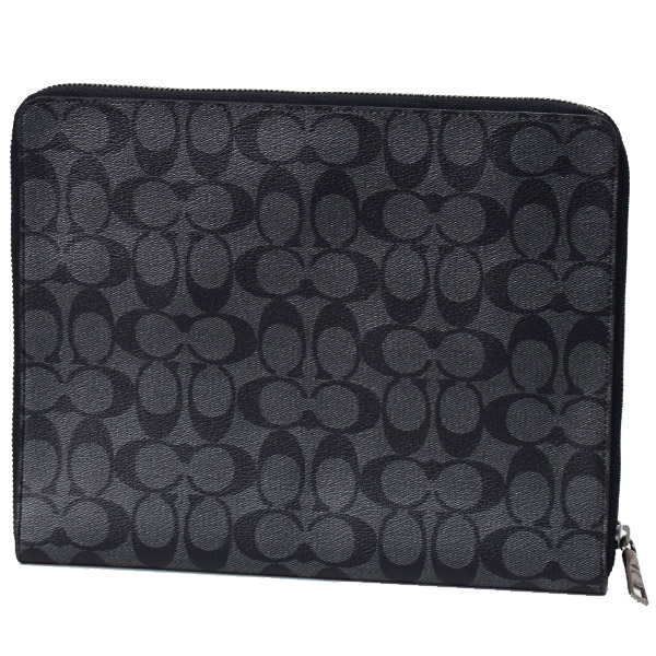 COACH】コーチ iPadケース PCケース コーティングキャンバス スムース