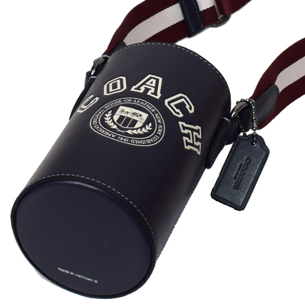 COACH】コーチ レザー バーシティ ウォーター ボトル ケース 水筒