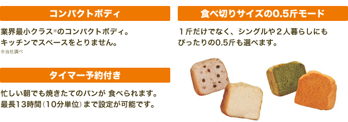 キッチン家電・雑貨 ［ホームベーカリー（21メニュー） BK-B67-WH