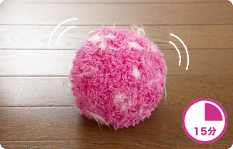 ロボットクリーナー】マイクロファイバーモップボールモコロ ミニ