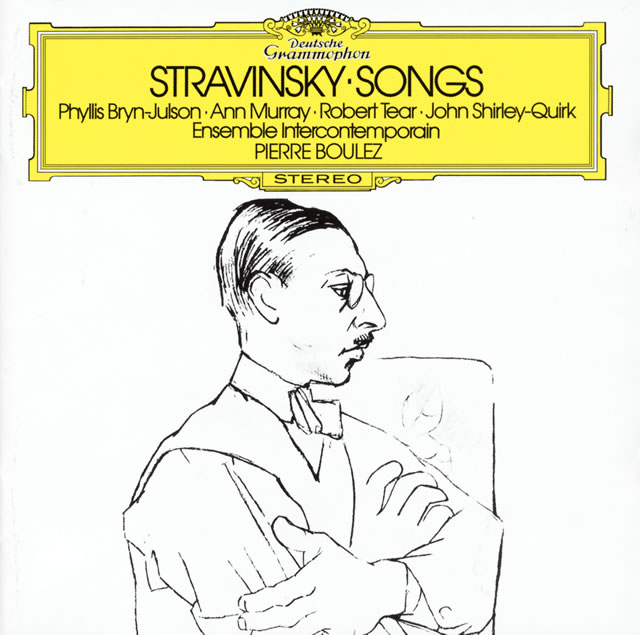 ストラヴィンスキー:歌曲集 ブーレーズ ／ アンサンブル・アンテル
