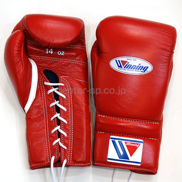 MS-500 プロフェッショナルタイプ14オンスグローブ(ひも式) / センター