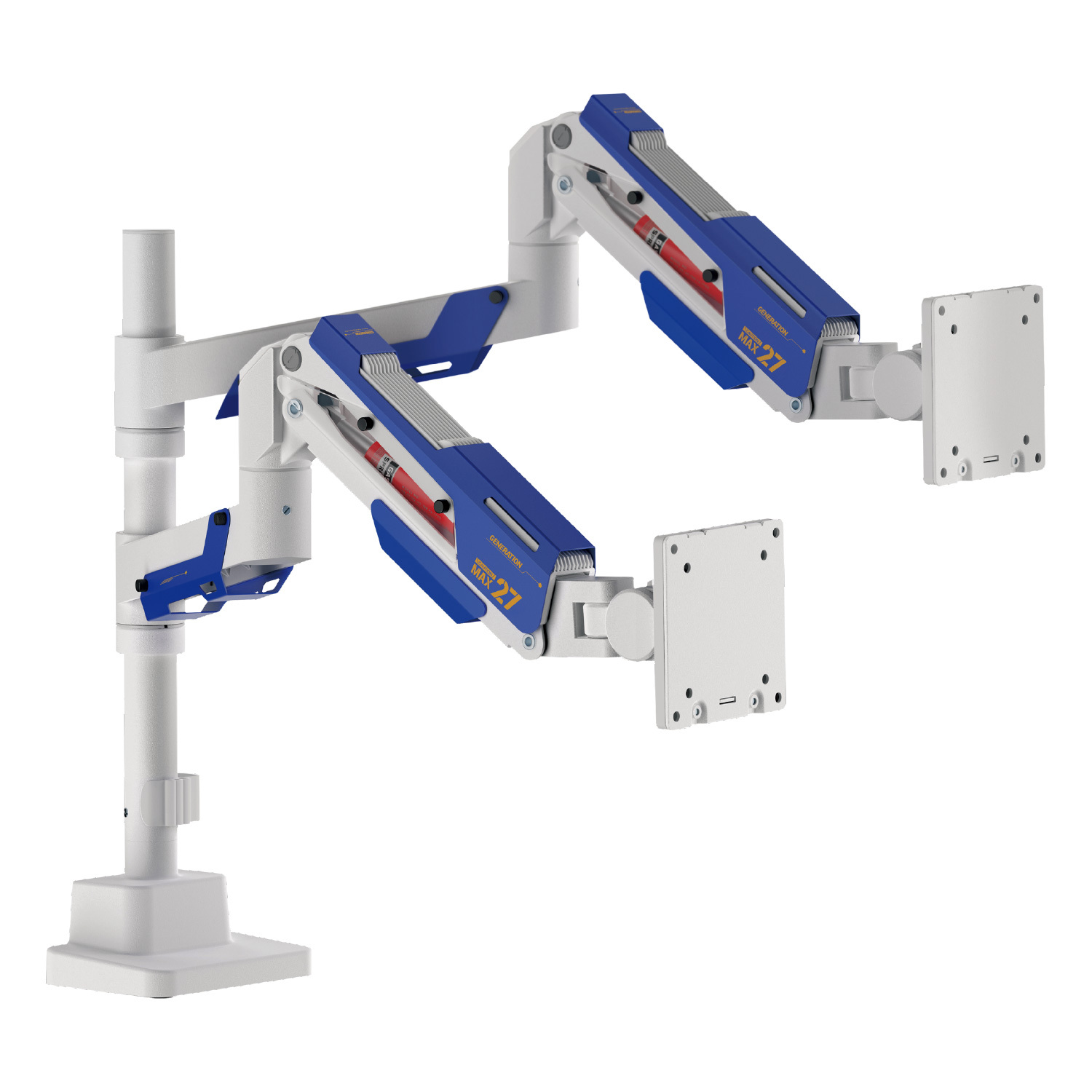 RACEN ガス圧式ゲーミングモニターアーム「GENERATION」WH CRC-GMA02W