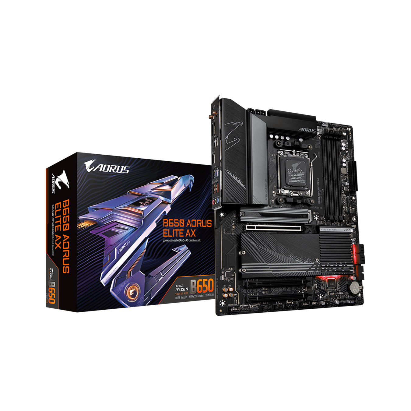 B650 AORUS ELITE AX | GIGABYTE(ギガバイト) Socket AM5 AMD B650 ATX